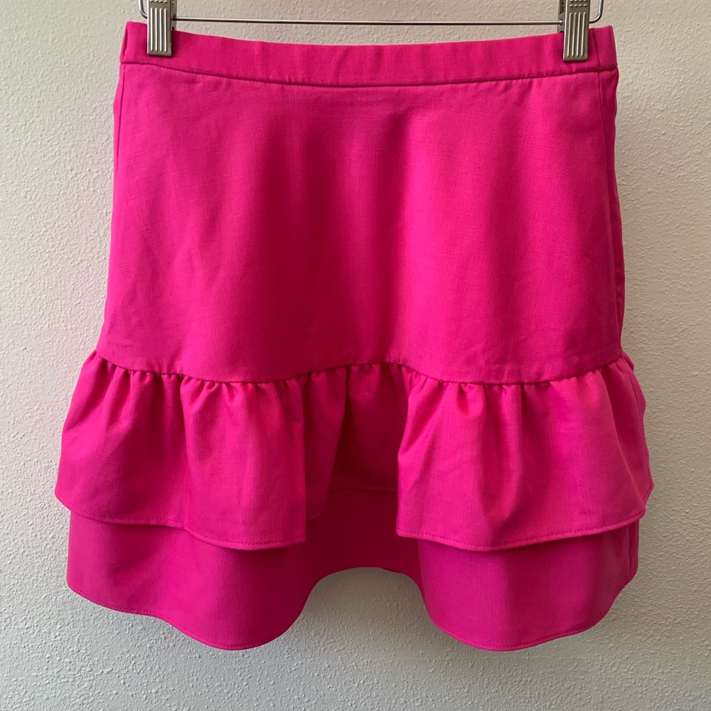 J.Crew Ruffle Bottom Skirt - Picture 2 of 3